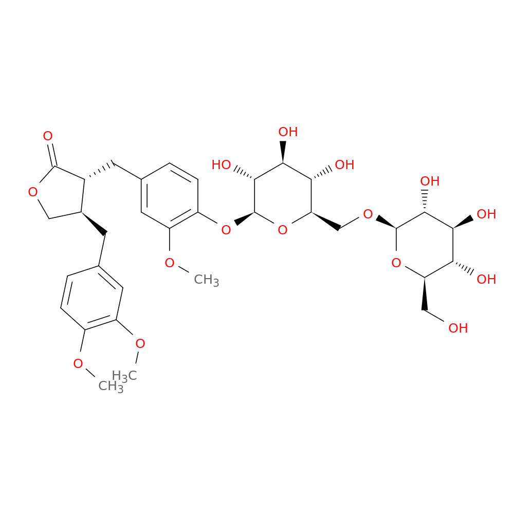 Arctigenin 4'-O-β-gentiobioside
