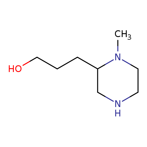 3-(1-methylpiperazin-2-yl)propan-1-ol