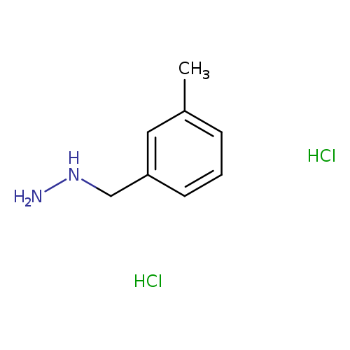 [(3-methylphenyl)methyl]hydrazine dihydrochloride