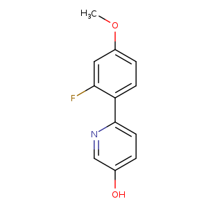 6-(2-Fluoro-4-methoxyphenyl)pyridin-3-ol
