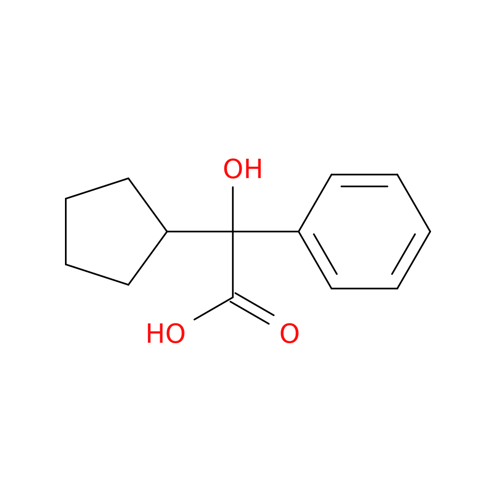 2-cyclopentyl-2-hydroxy-2-phenylacetic acid