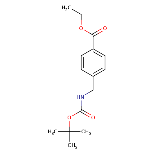 Benzoic acid, 4-[[[(1,1-dimethylethoxy)carbonyl]amino]methyl]-, ethyl ester