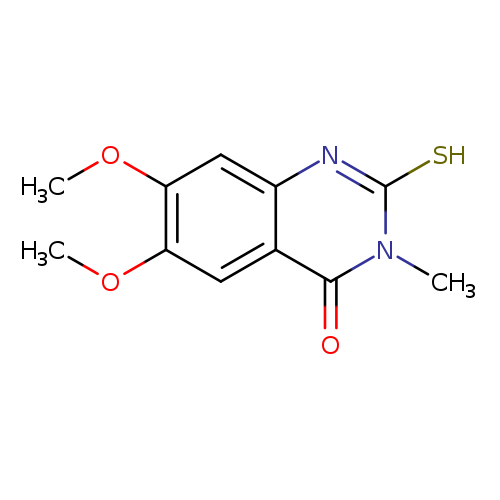 2-Mercapto-6,7-dimethoxy-3-methylquinazolin-4(3h)-one