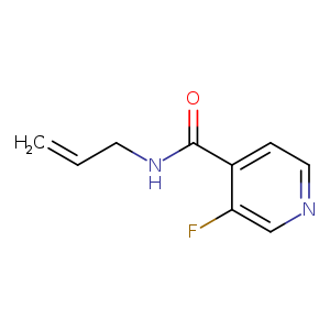 3-fluoro-N-(prop-2-en-1-yl)pyridine-4-carboxamide
