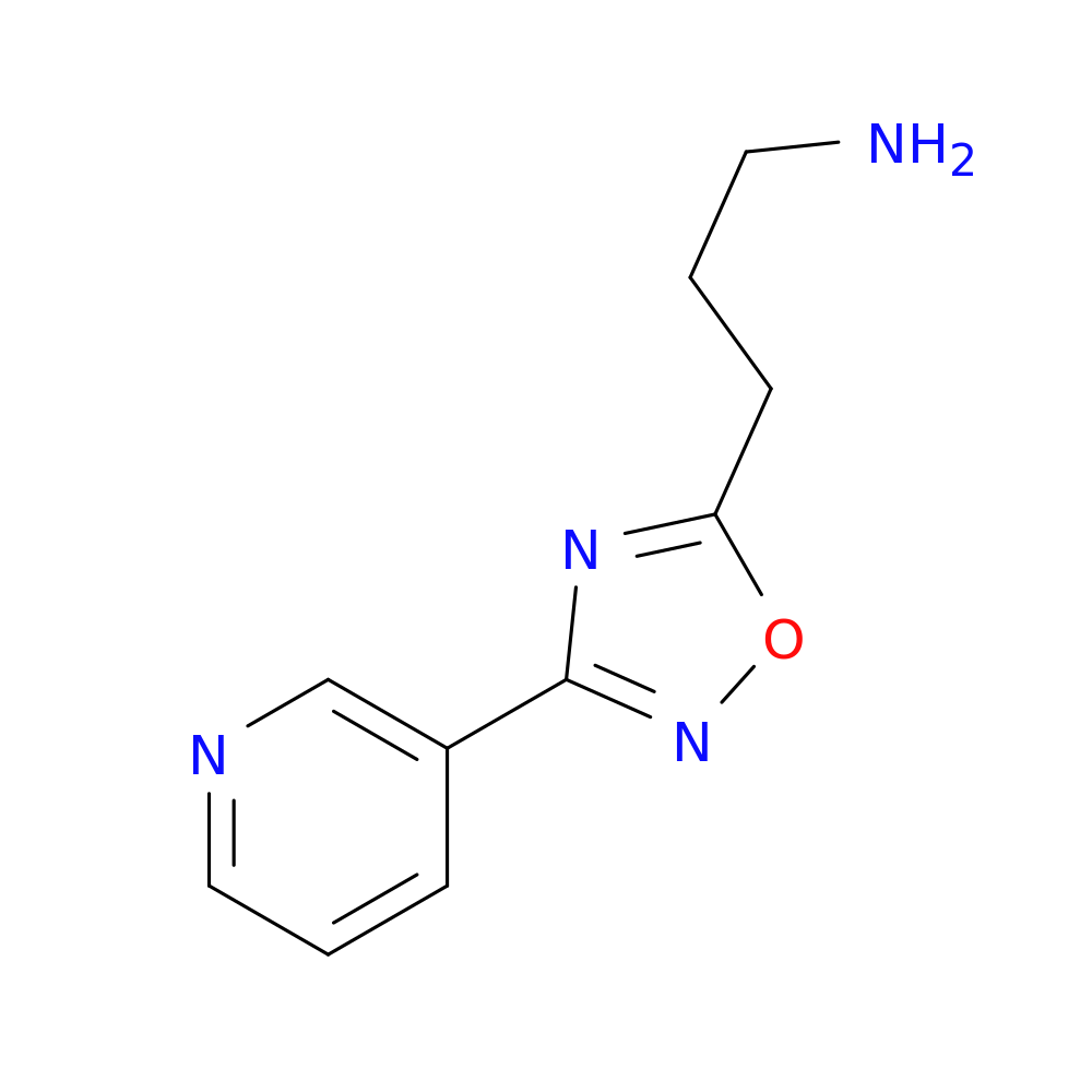 3-[3-(pyridin-3-yl)-1,2,4-oxadiazol-5-yl]propan-1-amine