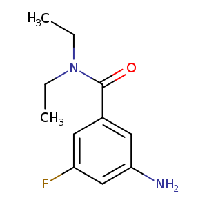 3-Amino-n,n-diethyl-5-fluorobenzamide