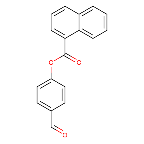 4-FORMYLPHENYL 1-NAPHTHOATE