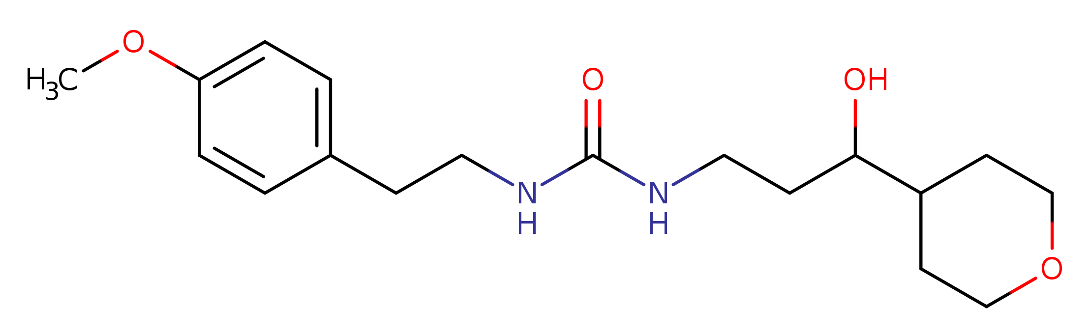 3-[3-hydroxy-3-(oxan-4-yl)propyl]-1-[2-(4-methoxyphenyl)ethyl]urea