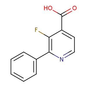 3-Fluoro-2-phenyl-4-pyridinecarboxylic acid