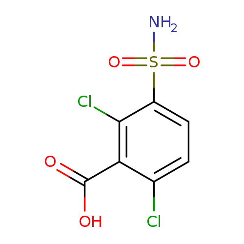 2,6-dichloro-3-sulfamoylbenzoic acid