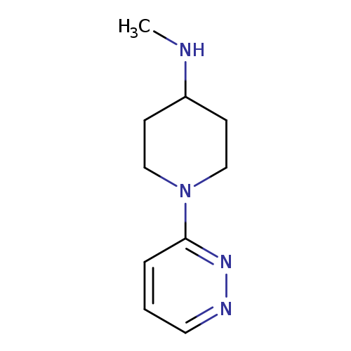N-methyl-1-(pyridazin-3-yl)piperidin-4-amine