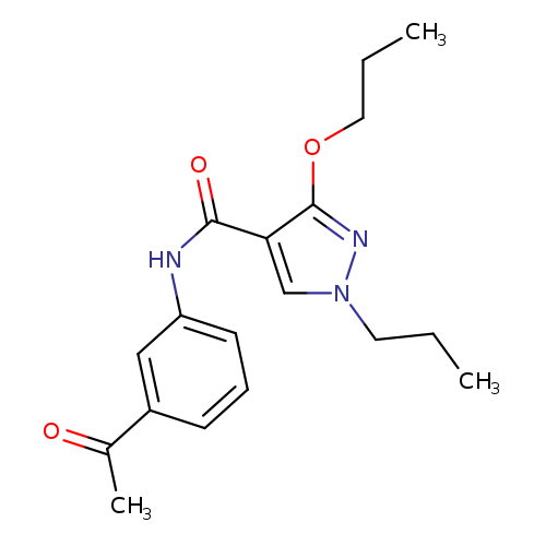N-(3-acetylphenyl)-3-propoxy-1-propyl-1H-pyrazole-4-carboxamide