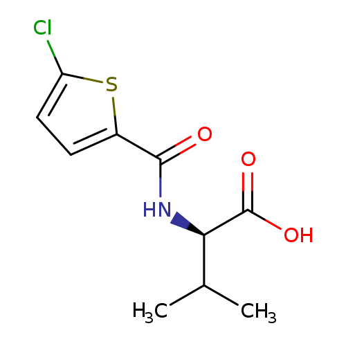 (2R)-2-[(5-chlorothiophen-2-yl)formamido]-3-methylbutanoic acid