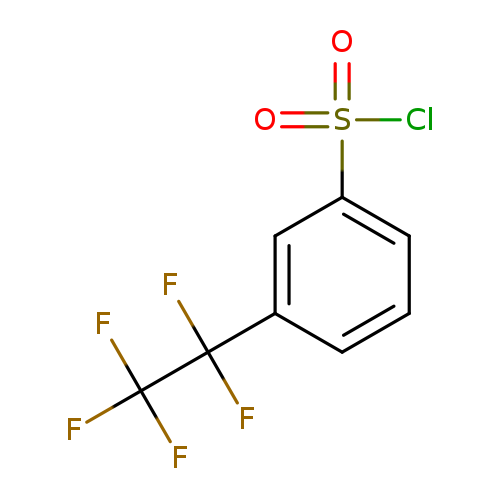 3-(pentafluoroethyl)benzene-1-sulfonyl chloride