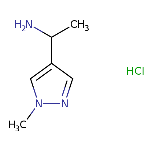 1-(1-Methyl-1H-pyrazol-4-yl)ethanamine hydrochloride