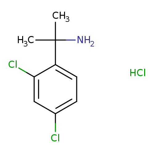 Benzenemethanamine, 2,4-dichloro-α,α-dimethyl-, hydrochloride (1:1)