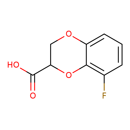 8-fluoro-2,3-dihydro-1,4-benzodioxine-2-carboxylic acid