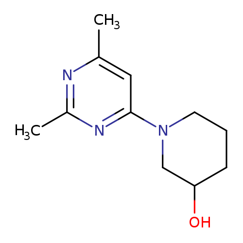 1-(2,6-dimethylpyrimidin-4-yl)piperidin-3-ol