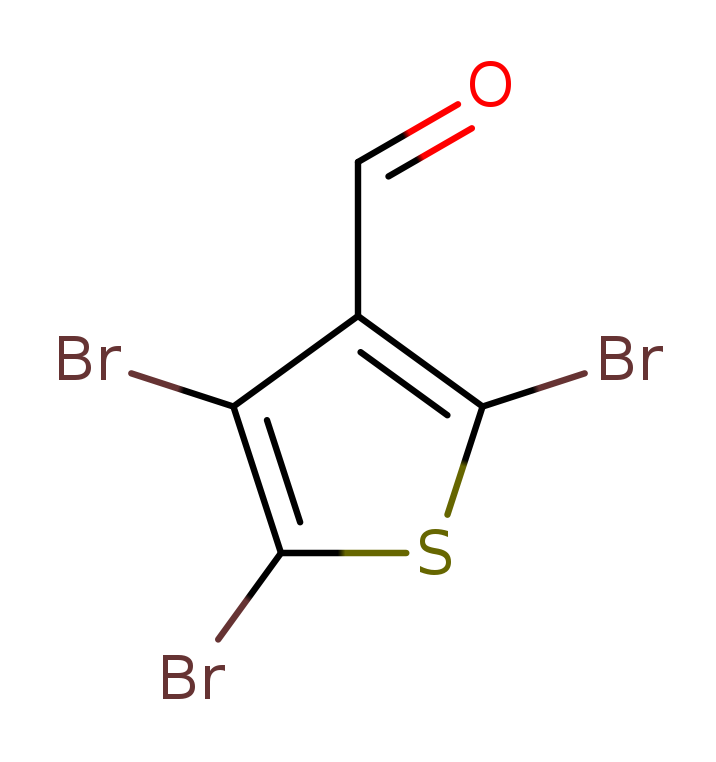 "2,4,5-tribromothiophene-3-carbaldehyde"