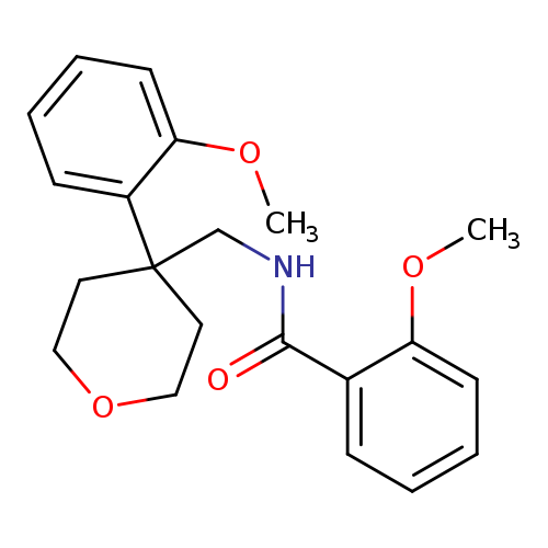 2-methoxy-N-{[4-(2-methoxyphenyl)oxan-4-yl]methyl}benzamide