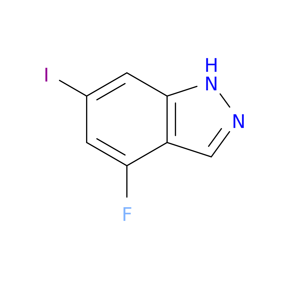 4-Fluoro-6-iodo-1H-indazole