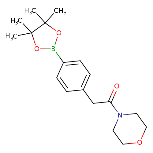 1-(morpholin-4-yl)-2-[4-(tetramethyl-1,3,2-dioxaborolan-2-yl)phenyl]ethanone