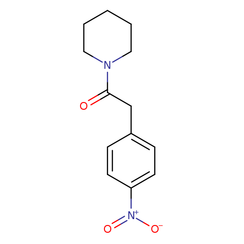 2-(4-Nitrophenyl)-1-(piperidin-1-yl)ethanone