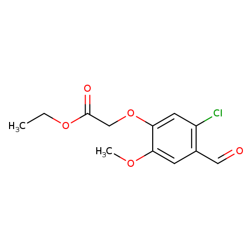 ethyl (5-chloro-4-formyl-2-methoxyphenoxy)acetate
