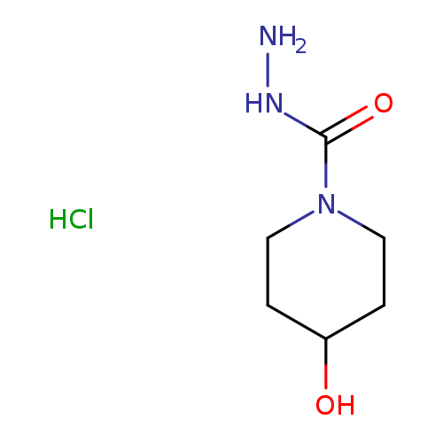 4-hydroxypiperidine-1-carbohydrazide hydrochloride