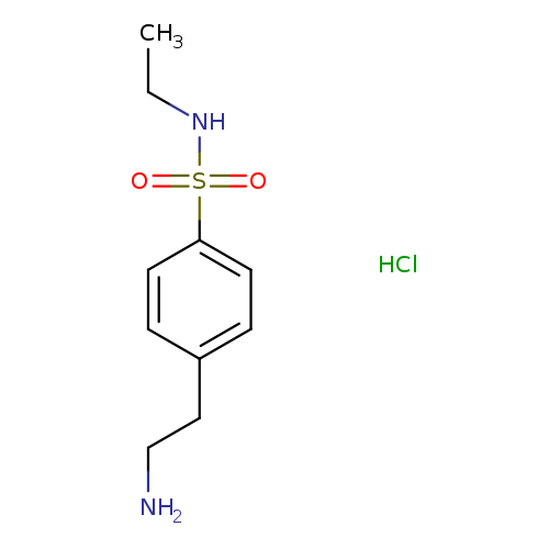4-(2-aminoethyl)-n-ethylbenzene-1-sulfonamide hydrochloride