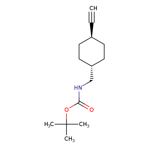 1,1-Dimethylethyl N-[(trans-4-ethynylcyclohexyl)methyl]carbamate