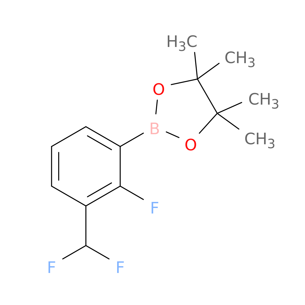 2-[3-(DIFLUOROMETHYL)-2-FLUOROPHENYL]-4,4,5,5-TETRAMETHYL-1,3,2-DIOXABOROLANE