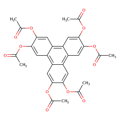 2,3,6,7,10,11-Hexaacetoxytriphenylene