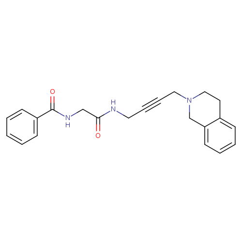 2-(phenylformamido)-N-[4-(1,2,3,4-tetrahydroisoquinolin-2-yl)but-2-yn-1-yl]acetamide