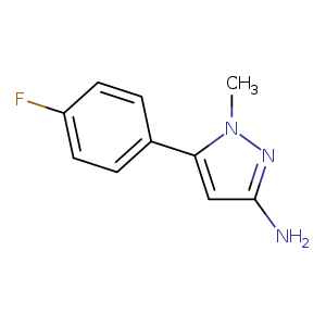 5-(4-FLUOROPHENYL)-1-METHYL-1H-PYRAZOL-3-AMINE
