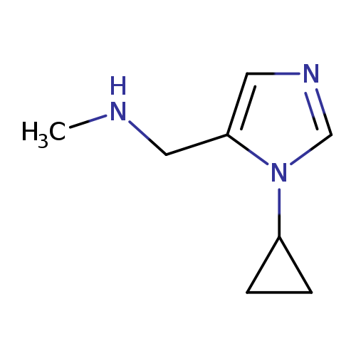 [(1-cyclopropyl-1H-imidazol-5-yl)methyl](methyl)amine