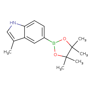3-Methyl-5-(4,4,5,5-tetramethyl-1,3,2-dioxaborolan-2-yl)-indole