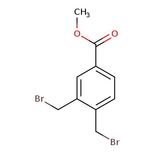 Benzoic acid, 3,4-bis(bromomethyl)-, methyl ester