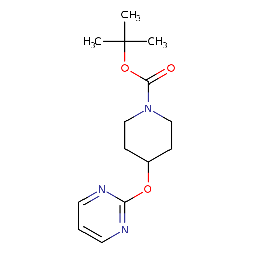 tert-Butyl 4-(pyrimidin-2-yloxy)piperidine-1-carboxylate