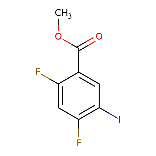 2,4-Difluoro-5-iodo-benzoic acid methyl ester