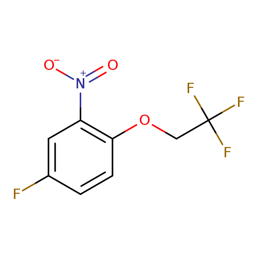 5-Fluoro-2-(2,2,2-trifluoroethoxy)nitrobenzene