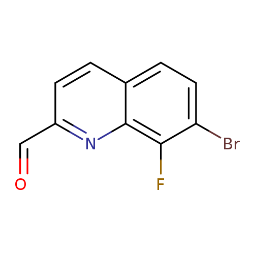 7-bromo-8-fluoroquinoline-2-carbaldehyde