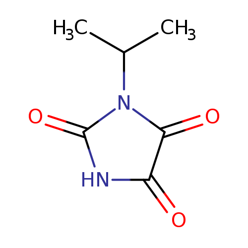 1-Isopropylimidazolidine-2,4,5-trione