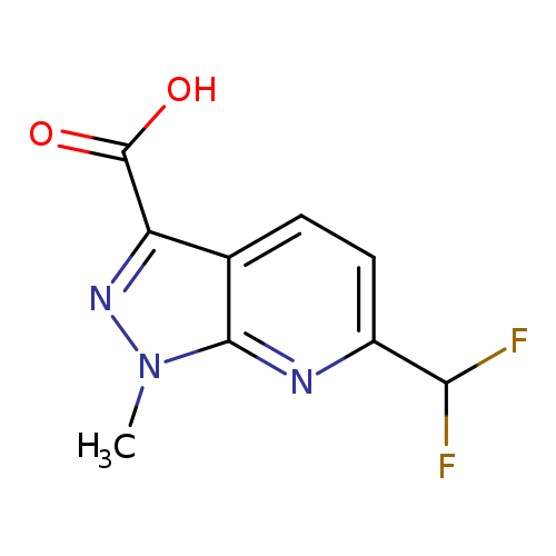 6-(difluoromethyl)-1-methyl-1H-pyrazolo[3,4-b]pyridine-3-carboxylic acid