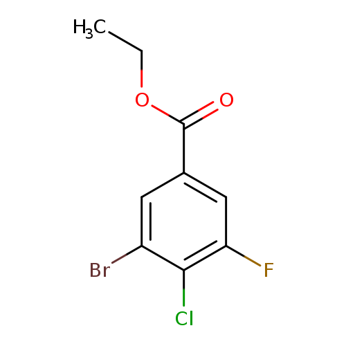Benzoic acid, 3-bromo-4-chloro-5-fluoro-, ethyl ester