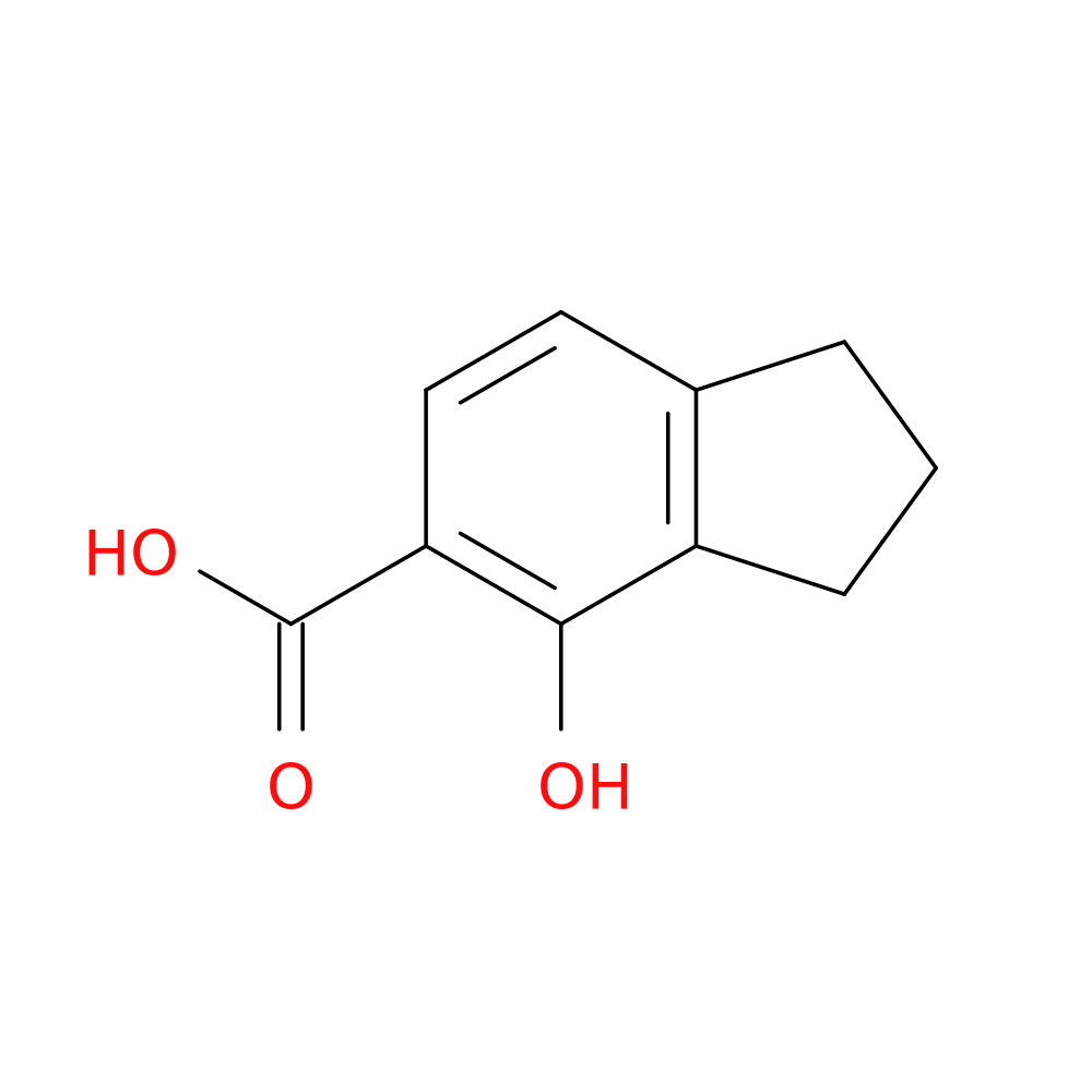 4-hydroxy-2,3-dihydro-1H-indene-5-carboxylic acid