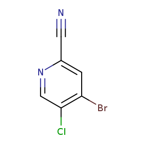 4-Bromo-5-chloropyridine-2-carbonitrile