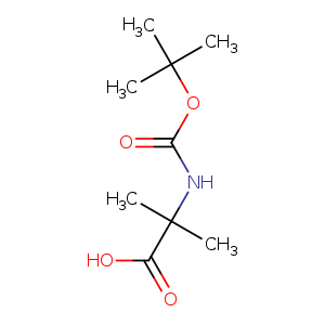 N-(tert-Butyloxycarbonyl)-2-aminoisobutyric acid