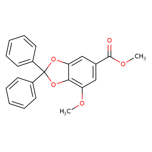 Methyl 7-methoxy-2,2-diphenylbenzo[d][1,3]dioxole-5-carboxylate