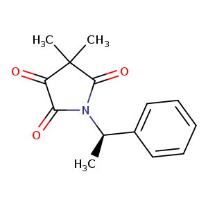 2,3,5-Pyrrolidinetrione, 4,4-dimethyl-1-[(1R)-1-phenylethyl]-
